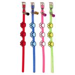 coleira de silicone para gatos pratix com guizo (mp)