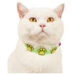 coleira de silicone para gatos pratix com guizo (mp)