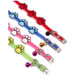 coleira de silicone para gatos pratix com guizo (mp)