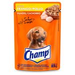 sachê para cães filhotes champ 85g frango (mp)
