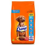 ração para cães filhotes champ carne e cereais 900g (mp)