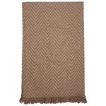 manta decor bella&co atenas 01 camelo 1,35x1,80m (mp)