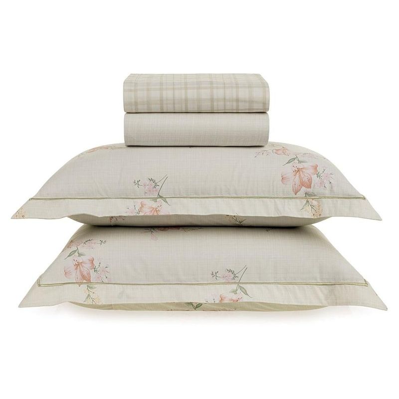 jogo de cama queen 4 peças karsten tarsila 200 fios 240x250cm (mp)