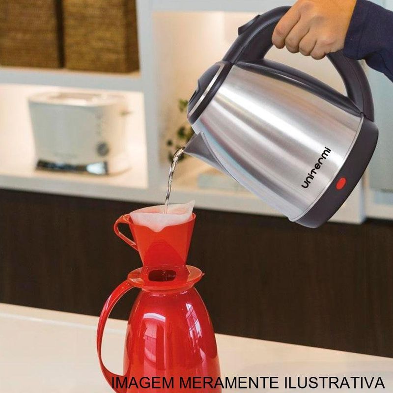 chaleira elétrica unitermi atacama 127v 1,8l (mp)