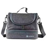 bolsa térmica unitermi pratfit 6l cinza (mp)