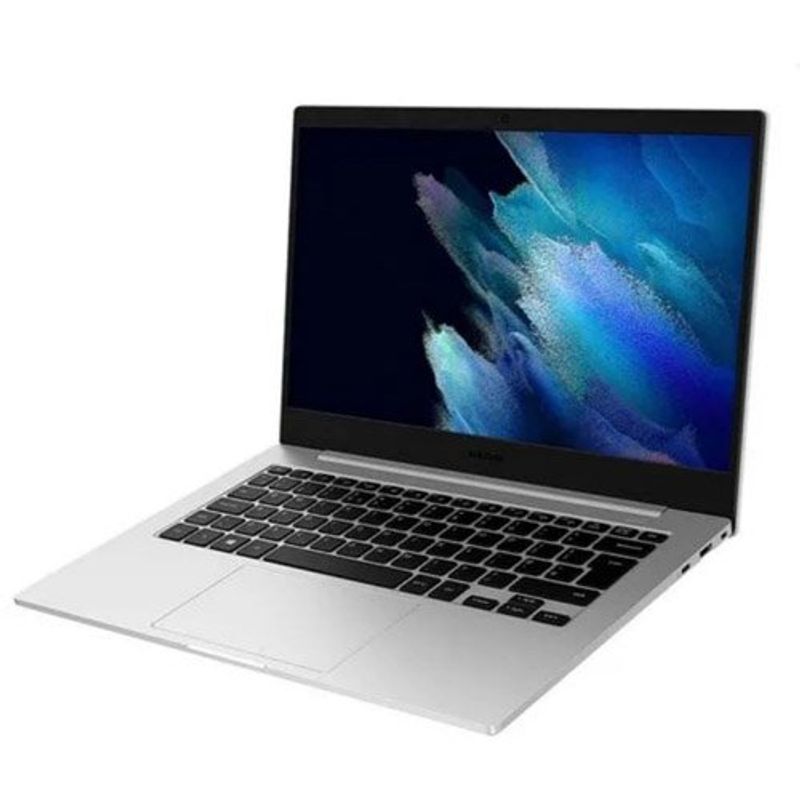 notebook samsung galaxy book go snapdragon 7c tela 14" ram 4gb 128gb ufs preto