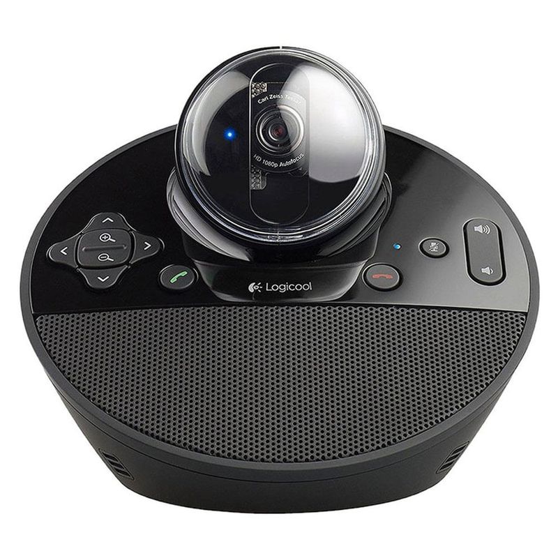 câmera de videoconferência logitech bcc-950 (mp)