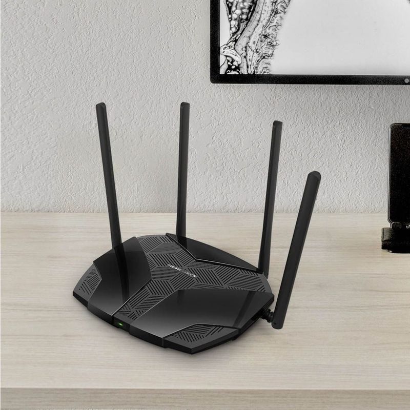 roteador gigabit wireless mercusys mr70x wi-fi 6 dual band (mp)