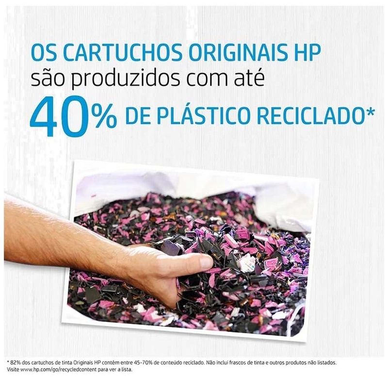 cartucho de tinta hp 712 preto para plotter t250 80ml 3ed71a (mp)