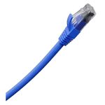 cabo de rede patch cord intelbras lan cat5e azul 2.0m 4830037 (mp)