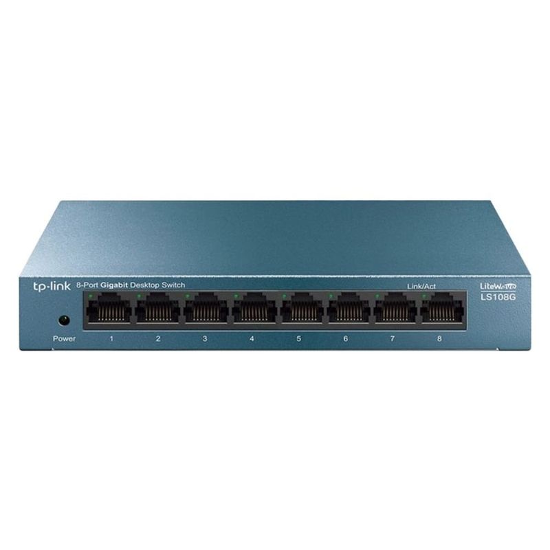 switch tp-link ls108g 8 portas gigabit 10/100/1000 (mp)