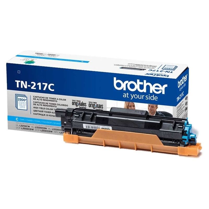 toner brother color ciano tn-217cbr hl-l3210cw dcp-l3551cdw (mp)