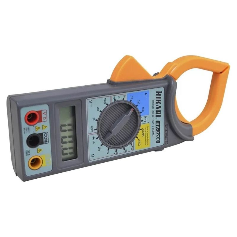 alicate amperímetro digital hikari ha3200 (mp)