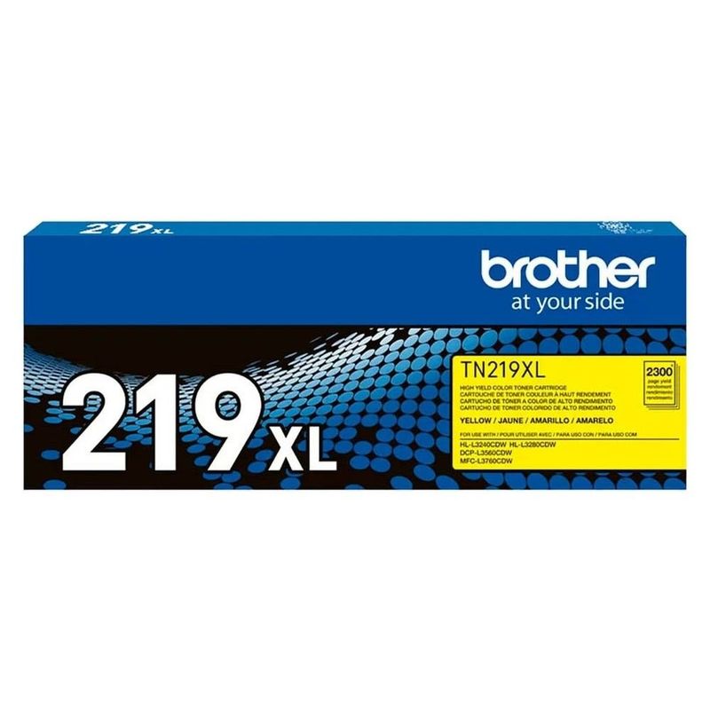 toner brother color amarelo tn-219xl y para hl-l3240cdw (mp)