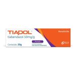 tiadol tiabendazol 50mg/g pomada dermatológica 20g cellera farma