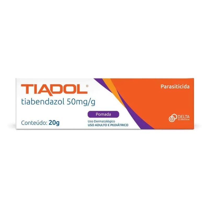 tiadol tiabendazol 50mg/g pomada dermatológica 20g cellera farma