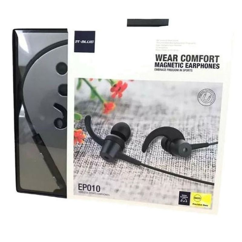 fone de ouvido bluetooth it-blue ep010 wear confort magnetic (mp)