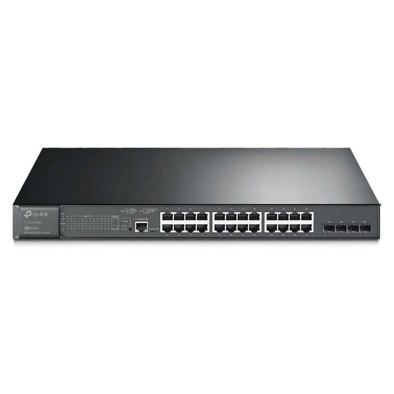 switch tp-link tl-sg3428mp 24 portas poe gigabit + 4 sfp l2 + gerenciável (mp)