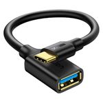 cabo adaptador ugreen us154 usb-c macho para usb fêmea 3.0 otg preto (mp)