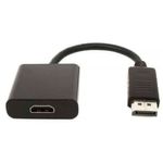 adaptador conversor it-blue macho displayport para fêmea hdmi preto (mp)