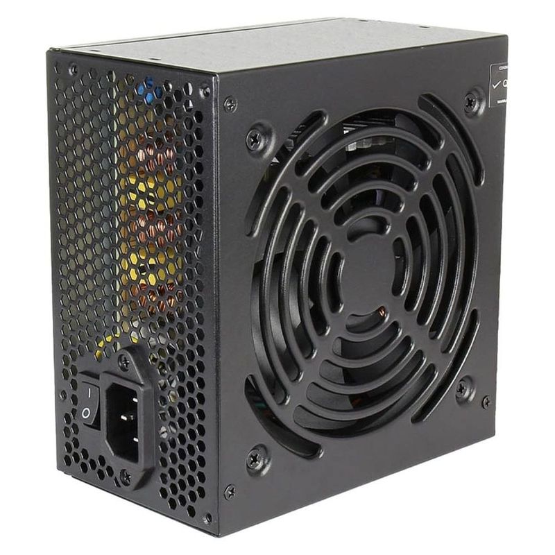 fonte real atx aerocool vx-700 600w bivolt sem cabo preto 86558 (mp)