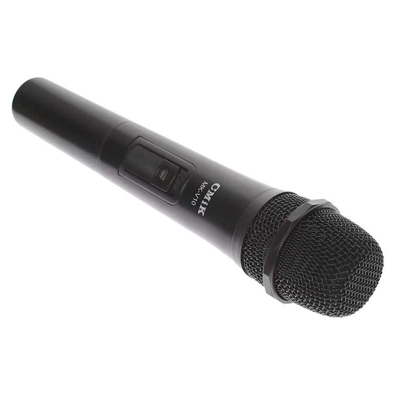 microfone profissional sem fio cmik mk-v10 (mp)