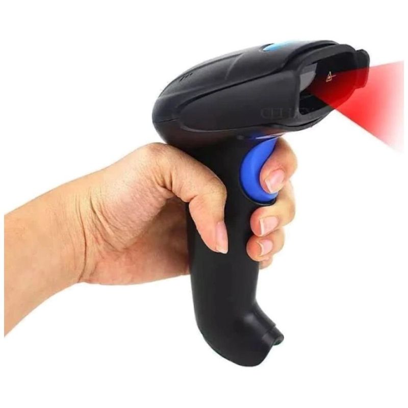 leitor de código de barras knup kp-1018a sem fio (mp)