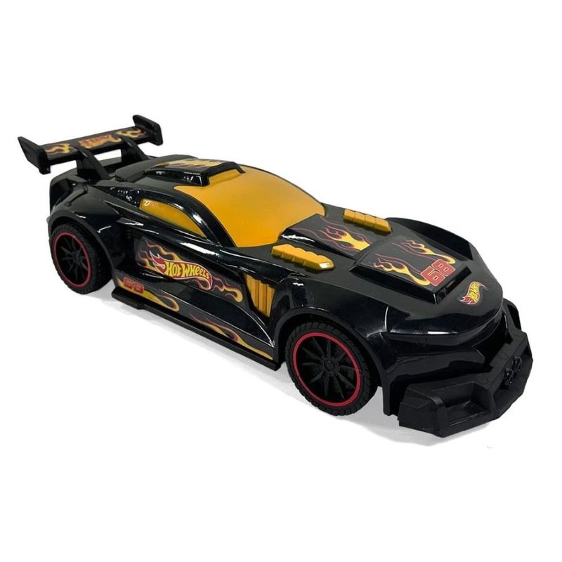 carrinho de controle remoto hot wheels track ripper multikids preto br2578