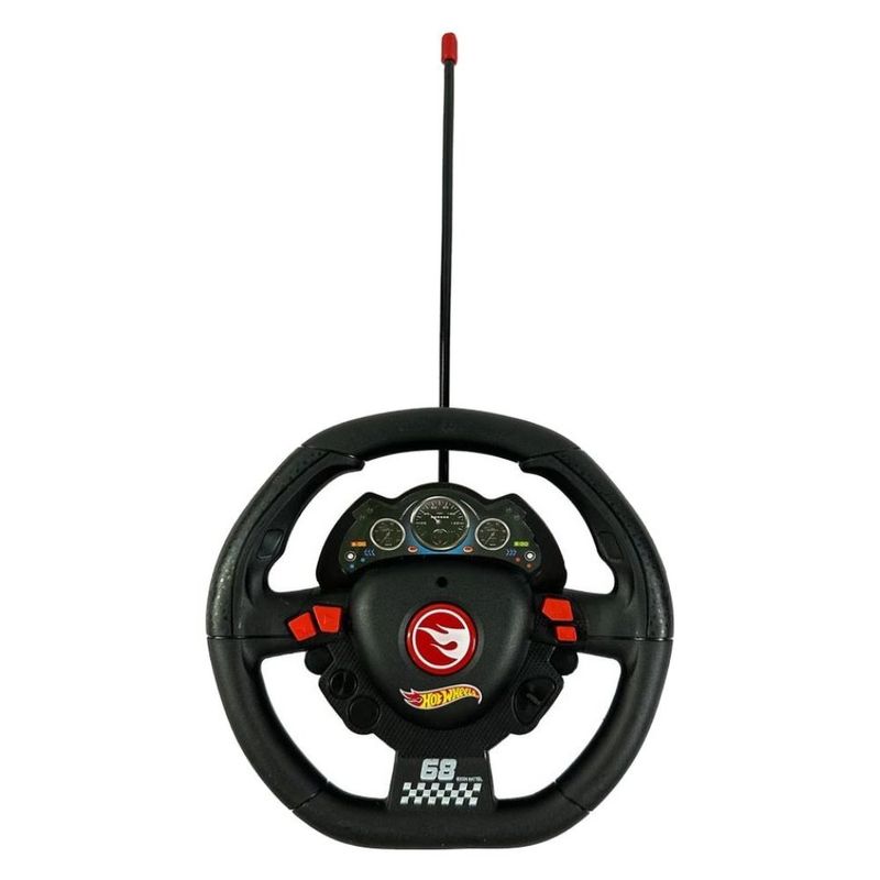 carrinho de controle remoto hot wheels track ripper multikids preto br2578