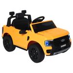 carro elétrico infantil belfix ford amarela 946005
