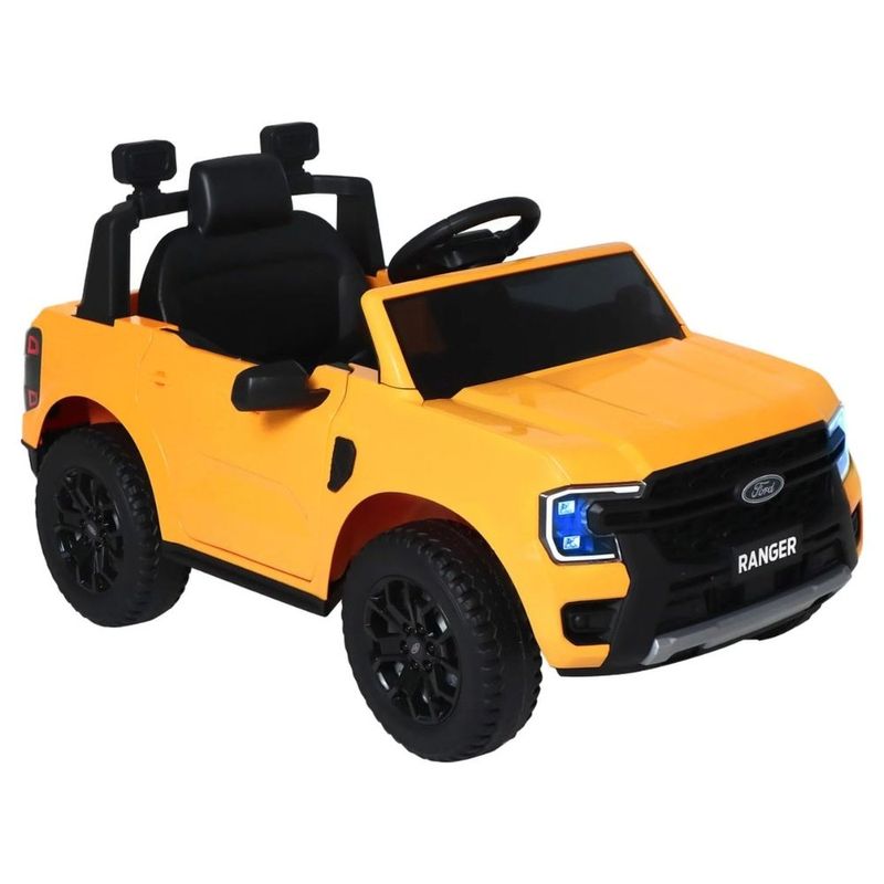 carro elétrico infantil belfix ford amarela 946005