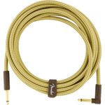 cabo para guitarra fender liso 4,5 metros amarelo a-bi