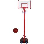kit tabela de basquete belfix com estrutura em aço carbono bel 488600