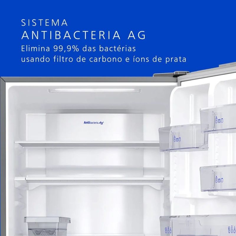Geladeira Panasonic Inverter Frost Free 467 Litros Espelhada