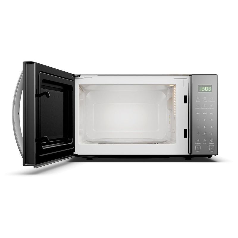 micro-ondas consul 23 litros com função marmita cor inox cms23arana
