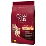 ração para gatos filhotes granplus menu 10,1kg frango e arroz (mp)