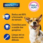 petisco para cães pedigree dentastix raças pequenas 3 unidades 45g (mp)