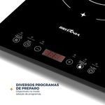 cooktop indução britânia 1 queimador 127v preto (mp)