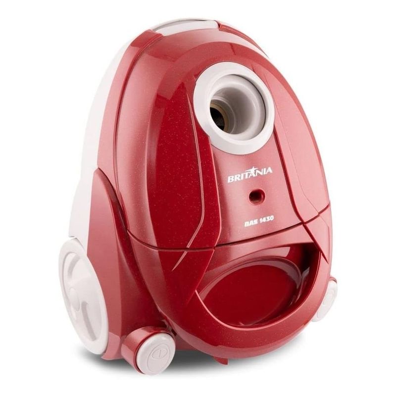 aspirador de pó britânia 1250w 127v bas1430 vermelho (mp)