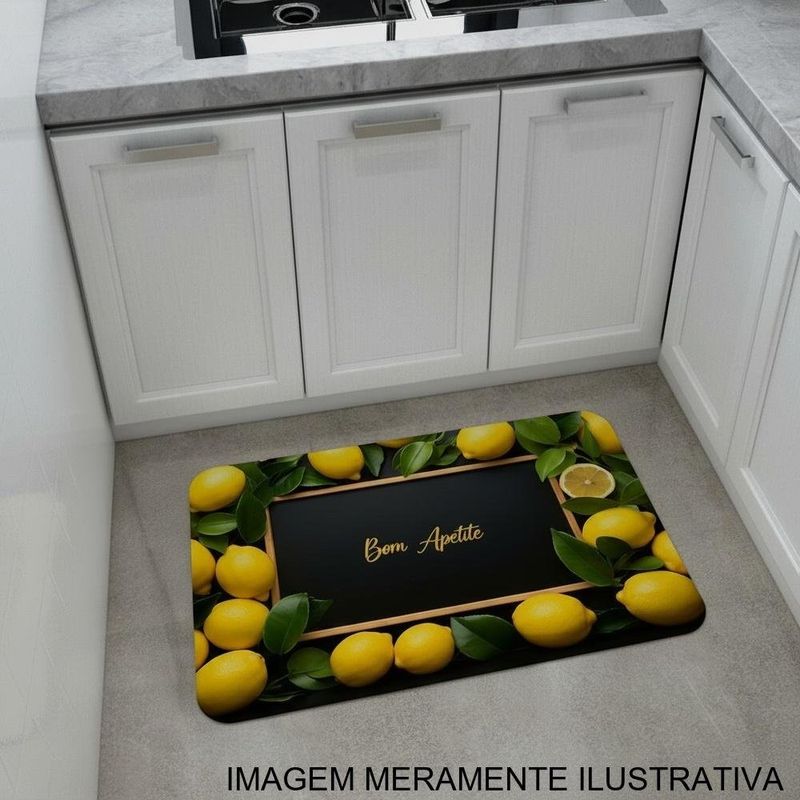 tapete para cozinha rozac 45x65cm bom apetite (mp)