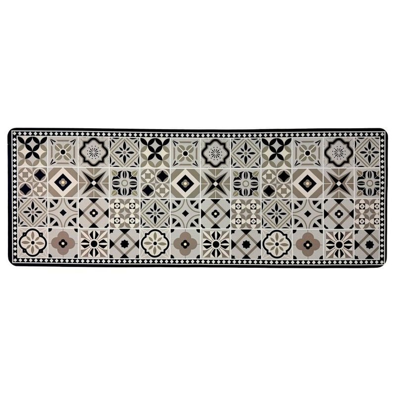 passadeira mágica bella & co azulejo dark 45x120cm (mp)