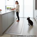 passadeira mágica bella & co bege texturizado 45x120cm (mp)