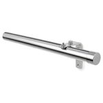 suporte tubo trilho regulável bella arte com 10cm cromado (mp)