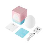 luminária infantil vava mini baby tera branco (mp)