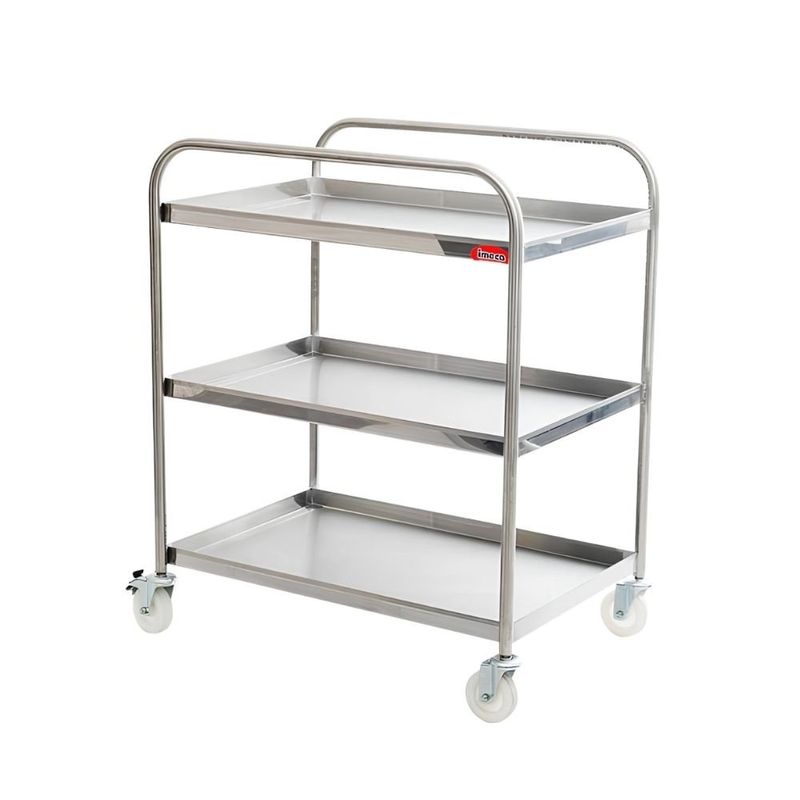dispositivo para transporte imeca com 3 bandejas inox 5116 (mp)