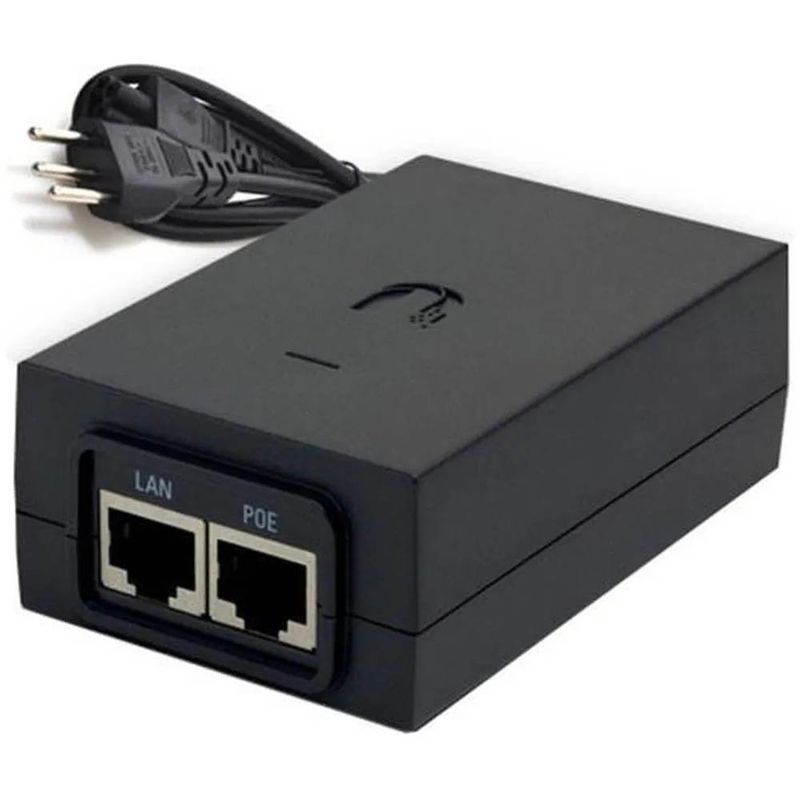 fonte injetor poe ubiquiti poe-24-24w-br (mp)