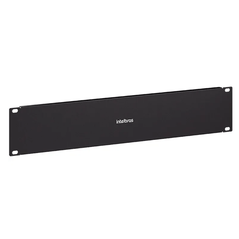 conjunto frente falsa para rack intelbras 2u 19" ff2u kit com 5 unidades 4770083 (mp)