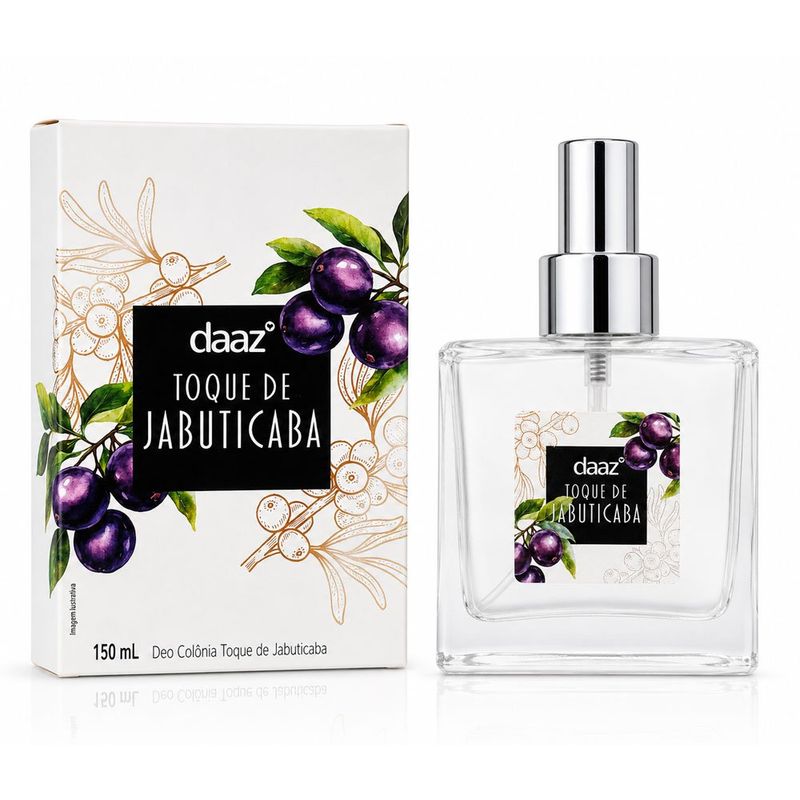 deo colônia daaz toque de jabuticaba 150ml