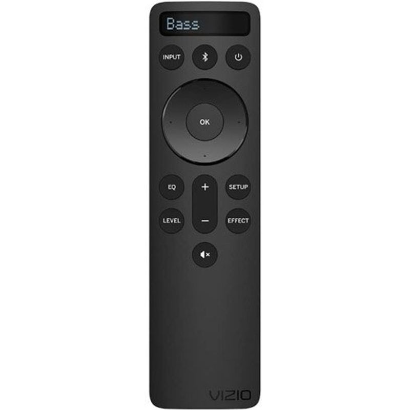 controle remoto vizio para soundbar 2.1 e 5.1 preto a-bi