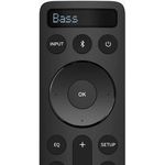 controle remoto vizio para soundbar 2.1 e 5.1 preto a-bi